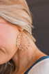 Perfectly Charming Teardrop Earrings- Natural