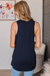 Doesn't Have To Be Goodbye Pocket Tank- Navy