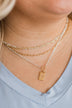 Proud To Sparkle Tiered Necklace- Gold & Silver