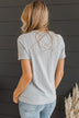 "Oh Sunny Days" Graphic Tee- Grey