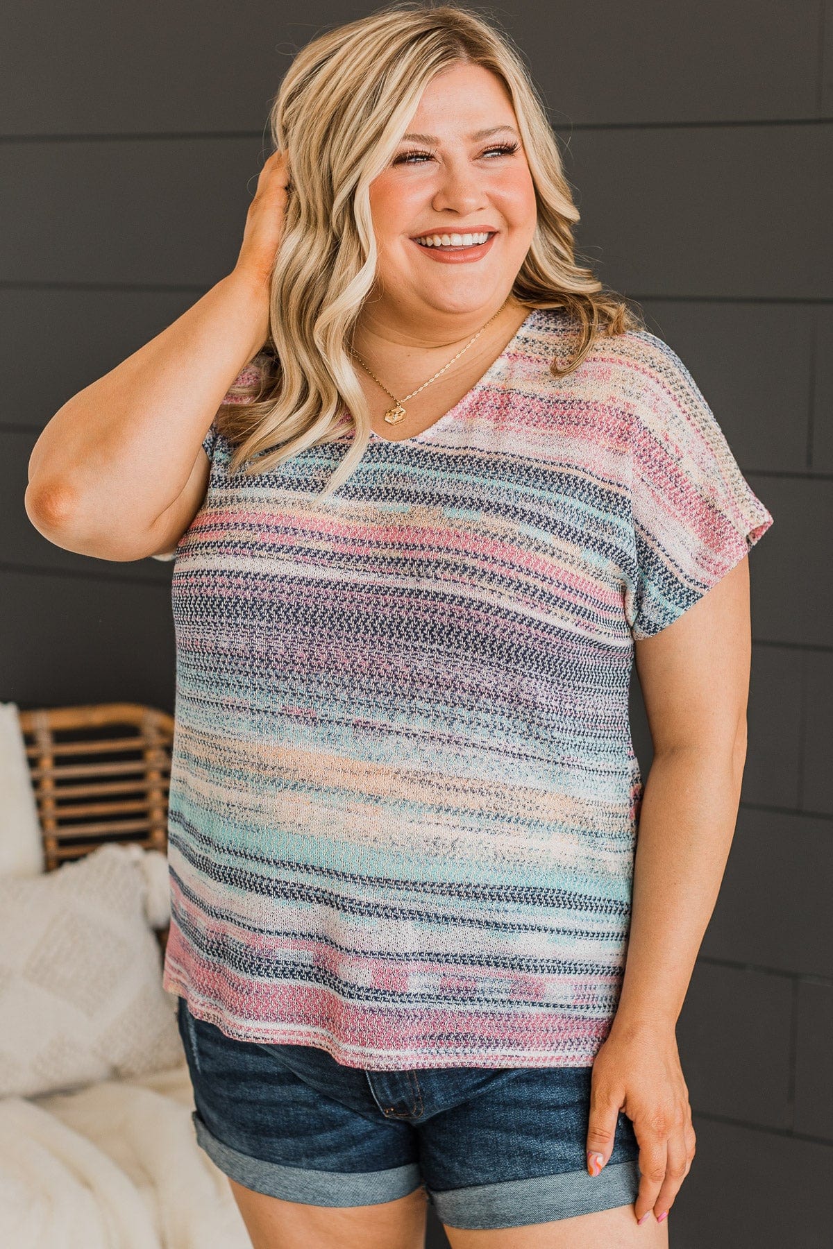 Better Than That Knit Top- Multi-Color