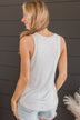 Softest Touch Knit Tank Top- Heather Grey