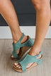 Very G Liberty Wedges- Turquoise