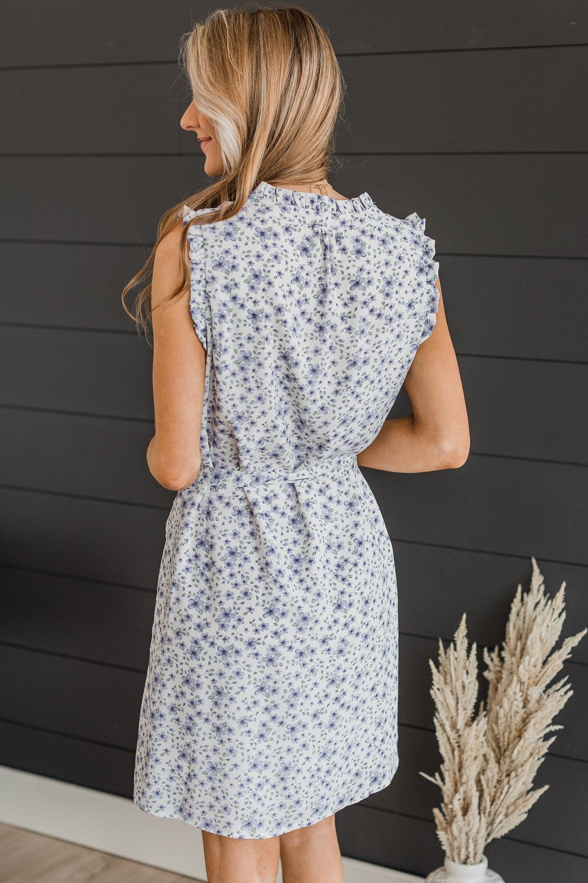 Feeling Confident Floral Dress- Ivory