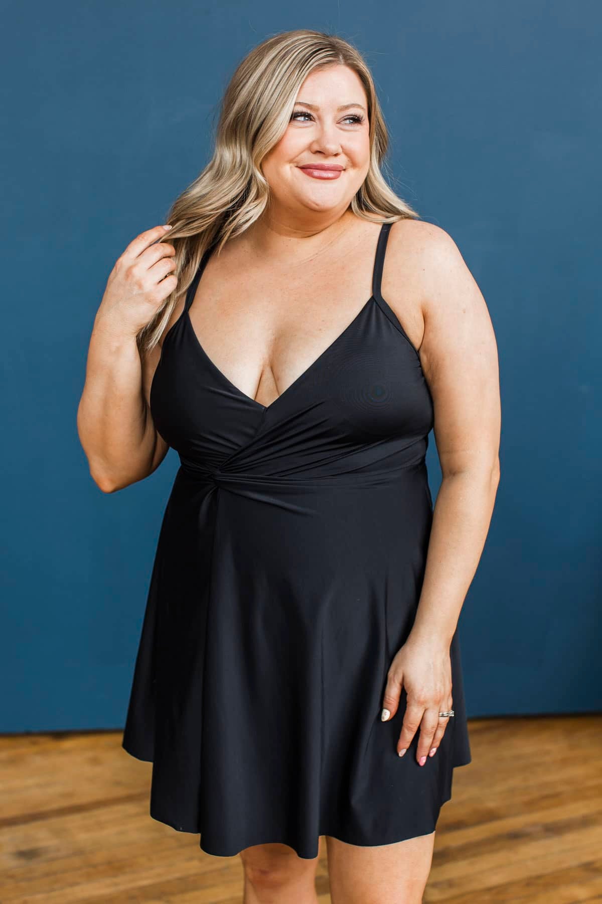 When In Paradise Swim Dress- Black, S | Swimwear | Miller Swim