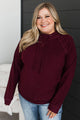 Limited Style Lightweight Scuba Hoodie- Burgundy