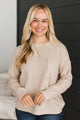 You're My Sanctuary Knit Sweater- Almond