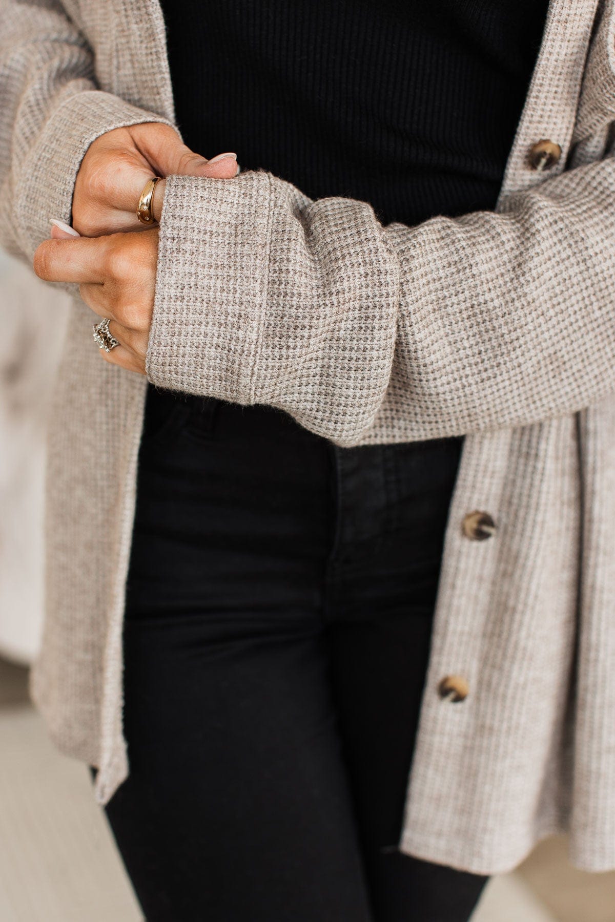 Thread & Supply Sincere Heart Jacket- Taupe