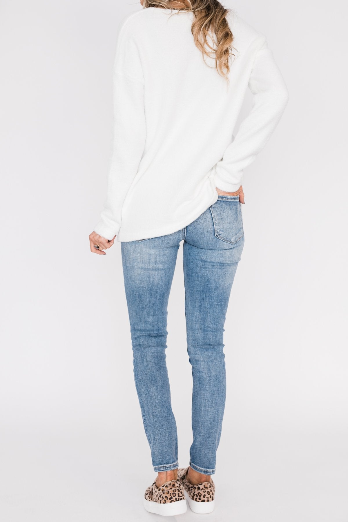 C'est Toi Distressed Skinny Jeans- Ophelia Wash
