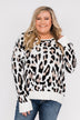 Untamed Beauty Open Back Sweater- Ivory
