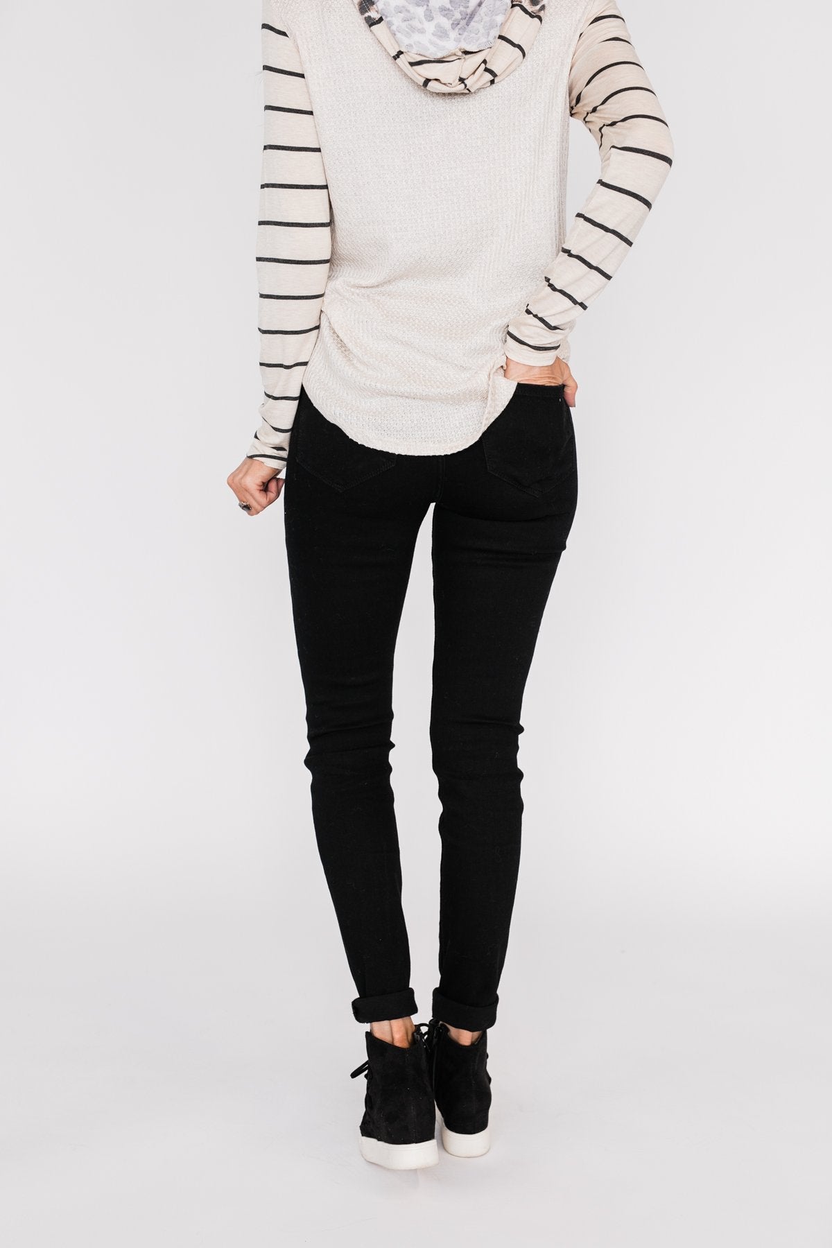 KanCan Button Fly Jeans- Hope Wash