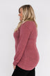 Dance The Day Away Criss Cross Top- Mauve