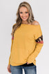 If I Were You Pullover Top- Mustard