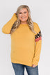If I Were You Pullover Top- Mustard