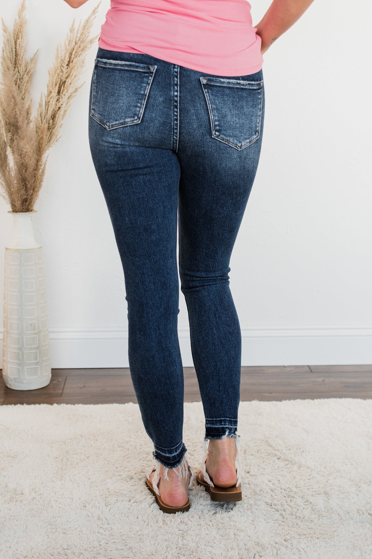 Vervet High-Rise Skinny Jeans- Esther Wash