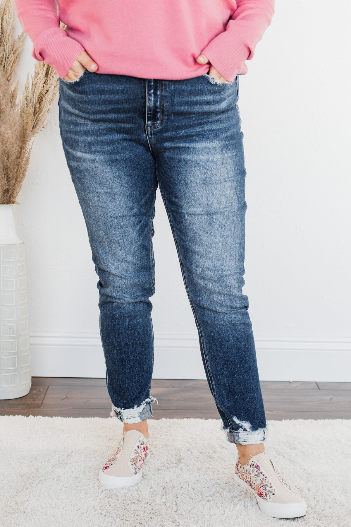 Vervet High-Rise Skinny Jeans- Esther Wash