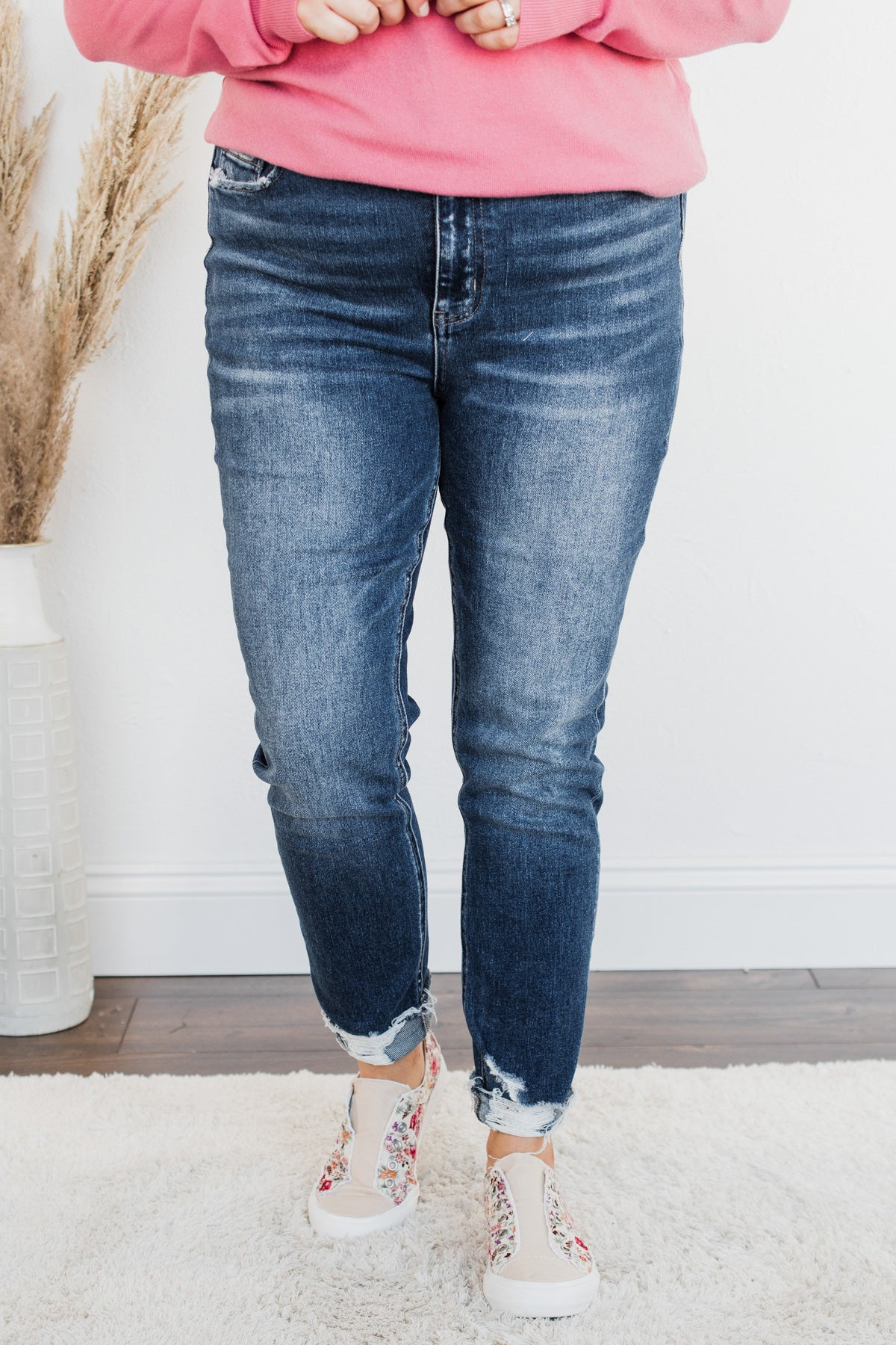 Vervet High-Rise Skinny Jeans- Esther Wash