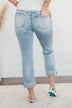 Vervet High-Rise Stretch Straight Jeans- Yulianna Wash