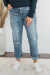 Vervet High-Rise Stretch Straight Jeans- Yulianna Wash