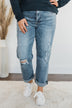 Vervet High-Rise Stretch Straight Jeans- Yulianna Wash