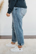 Vervet High-Rise Stretch Straight Jeans- Yulianna Wash