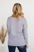 Sheer Delights Knit Sweater- Lavender