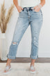 Vervet High-Rise Stretch Straight Jeans- Yulianna Wash