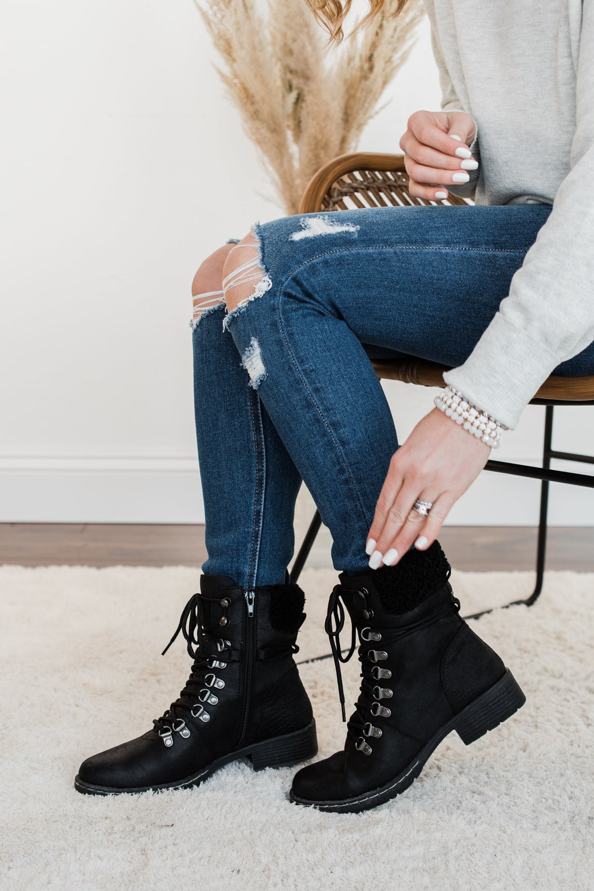 Very black hotsell boots