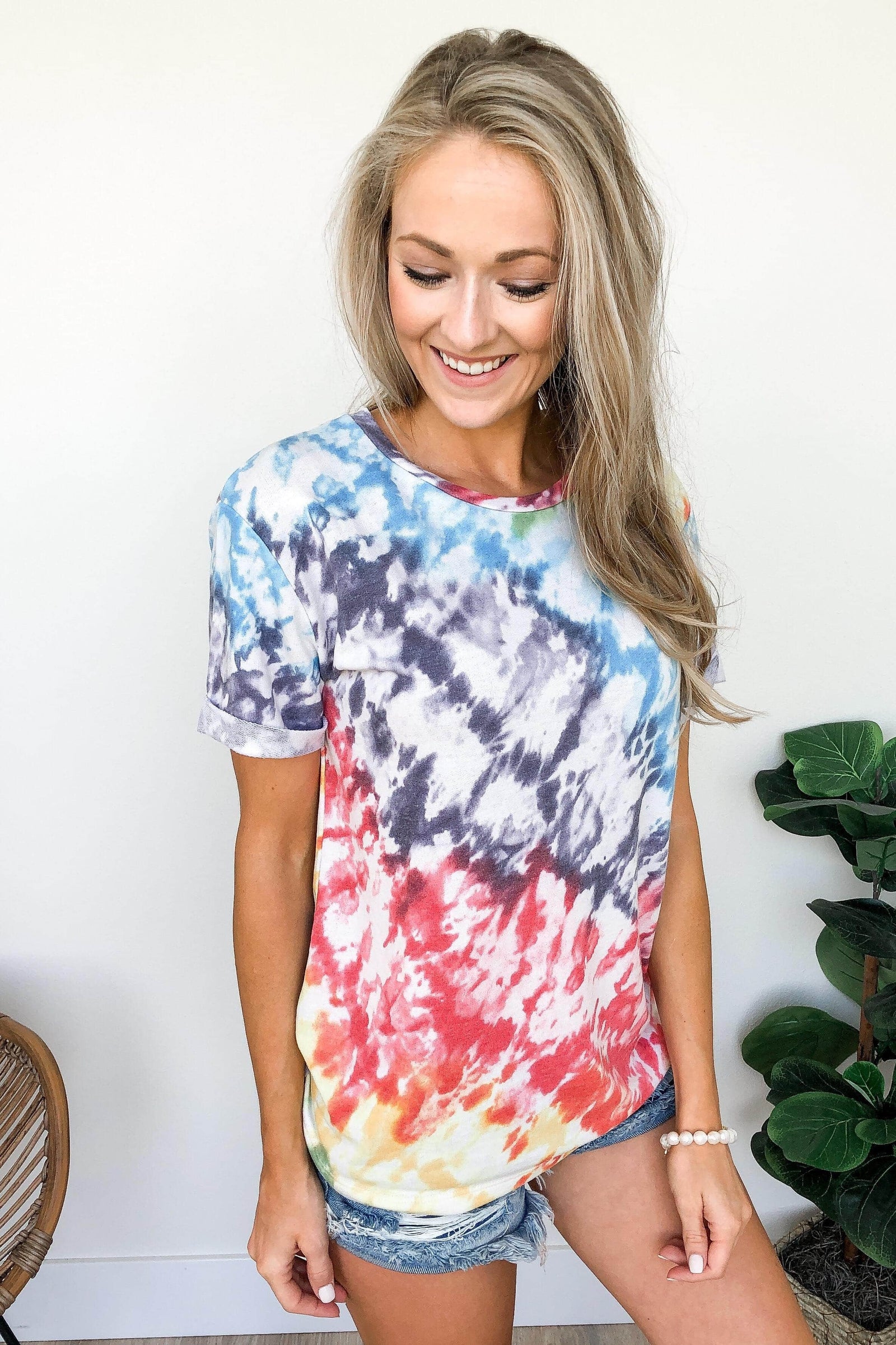 Touch the Rainbow Tie Dye Top