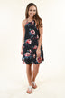 Susie Navy Floral Dress
