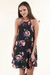 Susie Navy Floral Dress