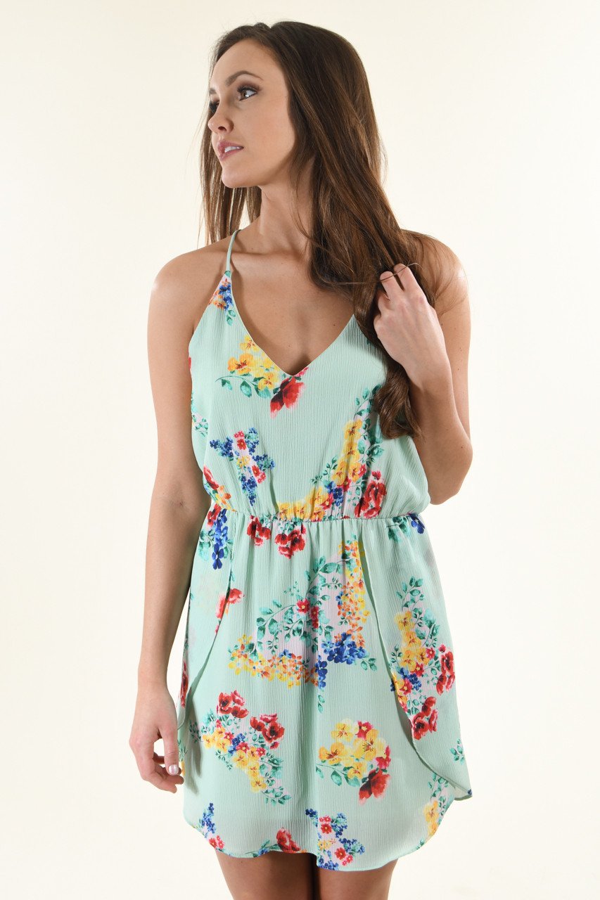 Breath of Fresh Air Floral Dress
