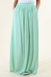 Bright Mint Maxi Skirt