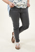 Dark Grey Moto Pants