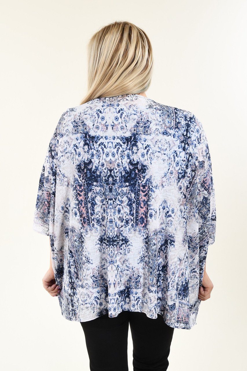 Blue Me Away Kimono