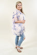 Pink & Purple Floral Kimono