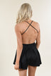 Better Watch Out Black Romper