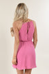 Everly Kiss Me Pink Dress
