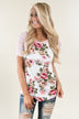 All For Your Pink Floral Top