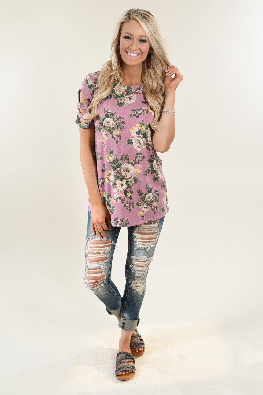 Show Me the Romance Floral Top