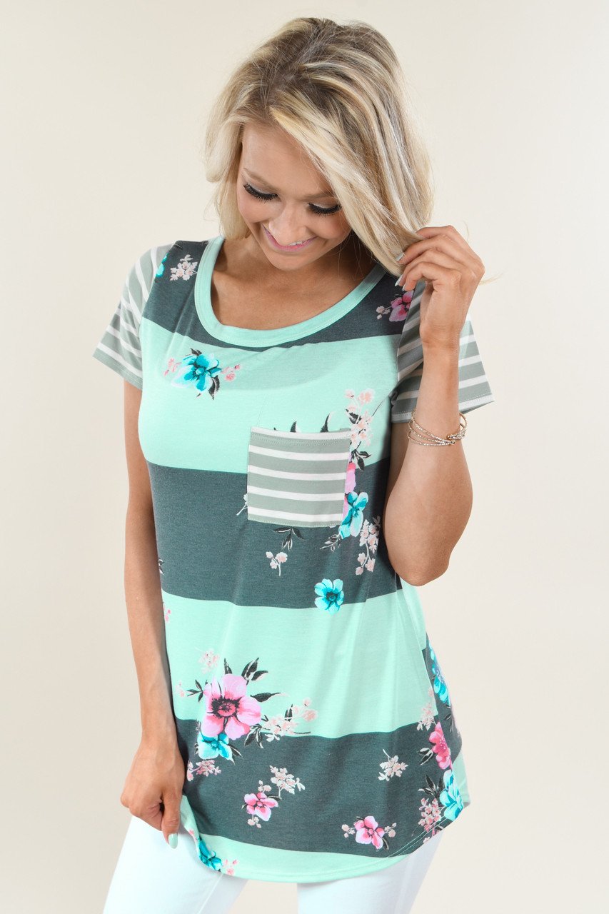 Put You In My Pocket Top ~ Mint