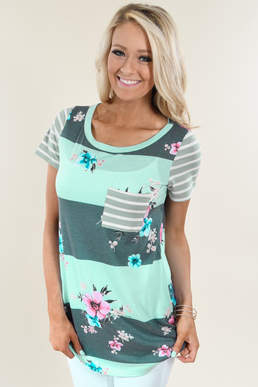 Put You In My Pocket Top ~ Mint