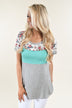 Too Cute to Handle Top ~ Teal