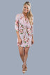 Dainty Beauty Mauve Dress