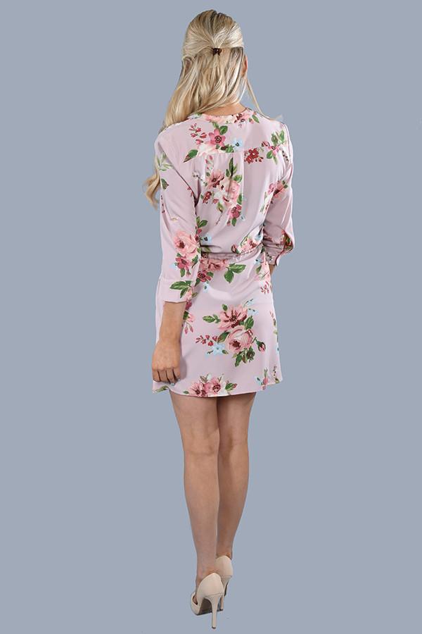 Dainty Beauty Mauve Dress