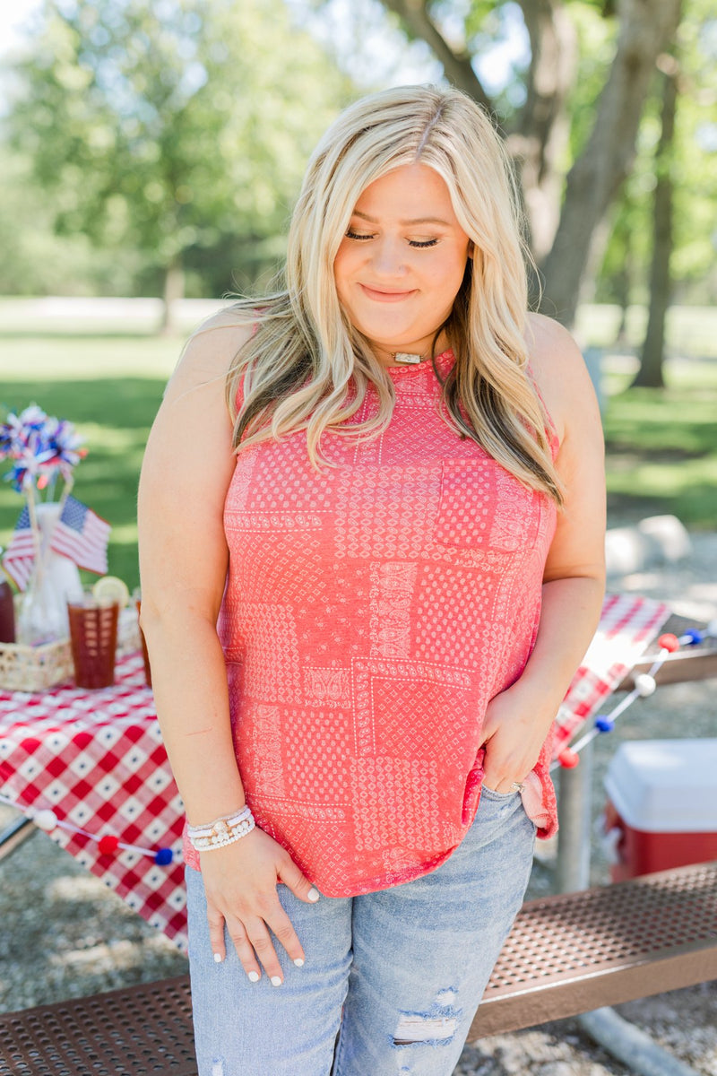 All-American Girl Top - Navy main image 1