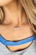 "Mama" Chain Necklace- Silver