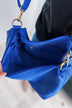 Bring On The Day Zipper Purse- Royal Blue