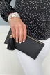 Tassel Clutch- Black