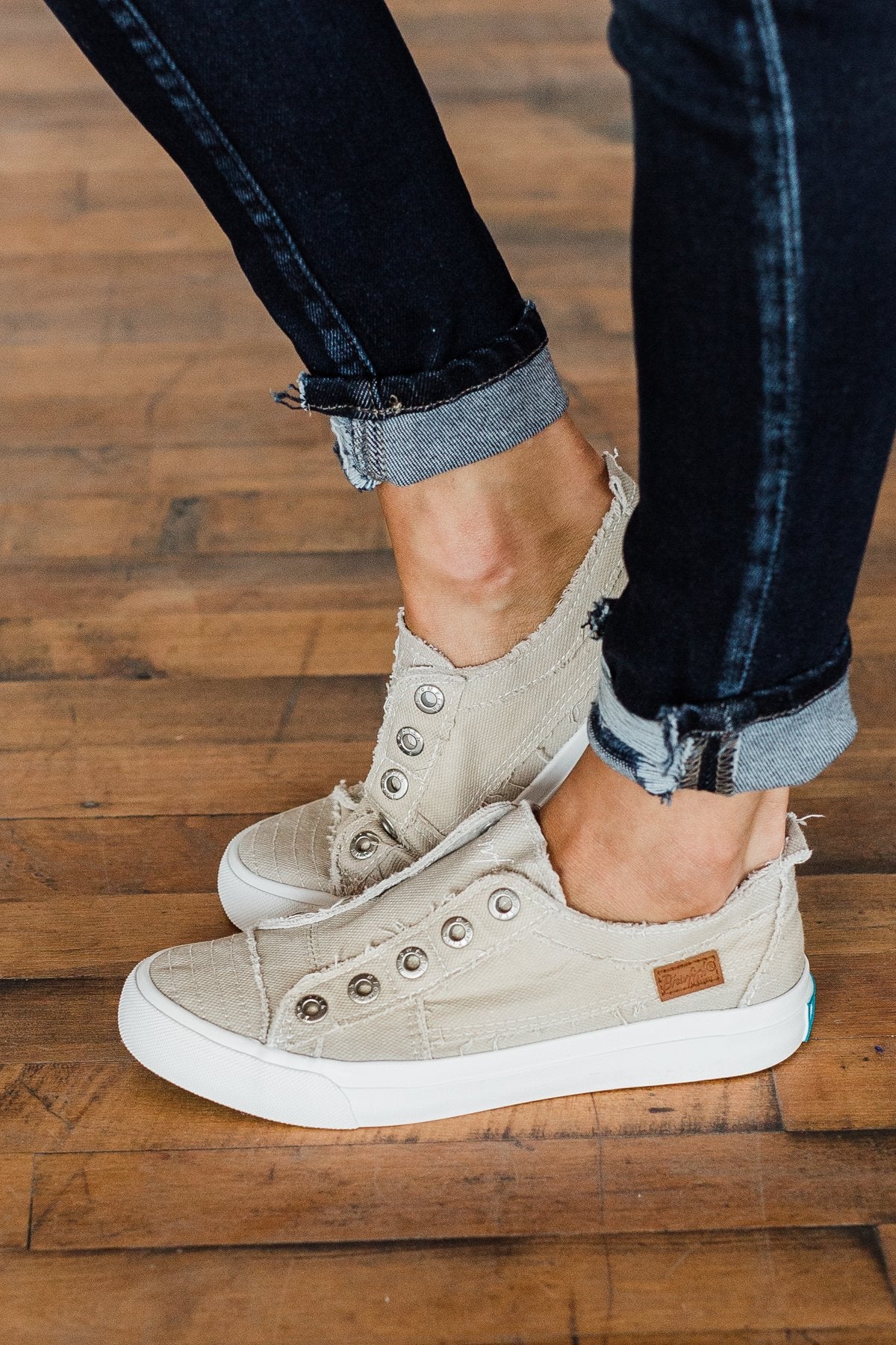 Blowfish Play Sneakers- Silver Grey Smoked